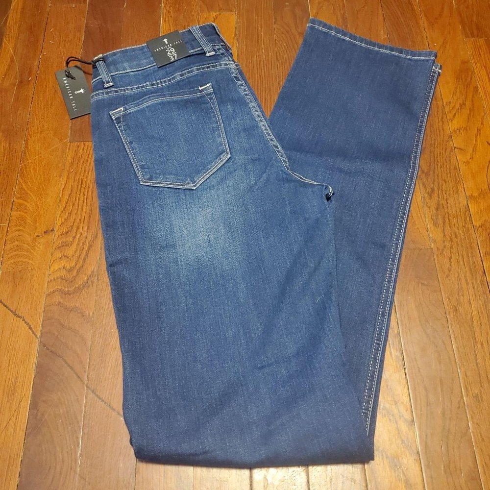 American Tall women's Classic Blue straight leg je